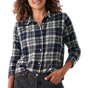 Faherty Legend Sweater Shirt Large -GUC